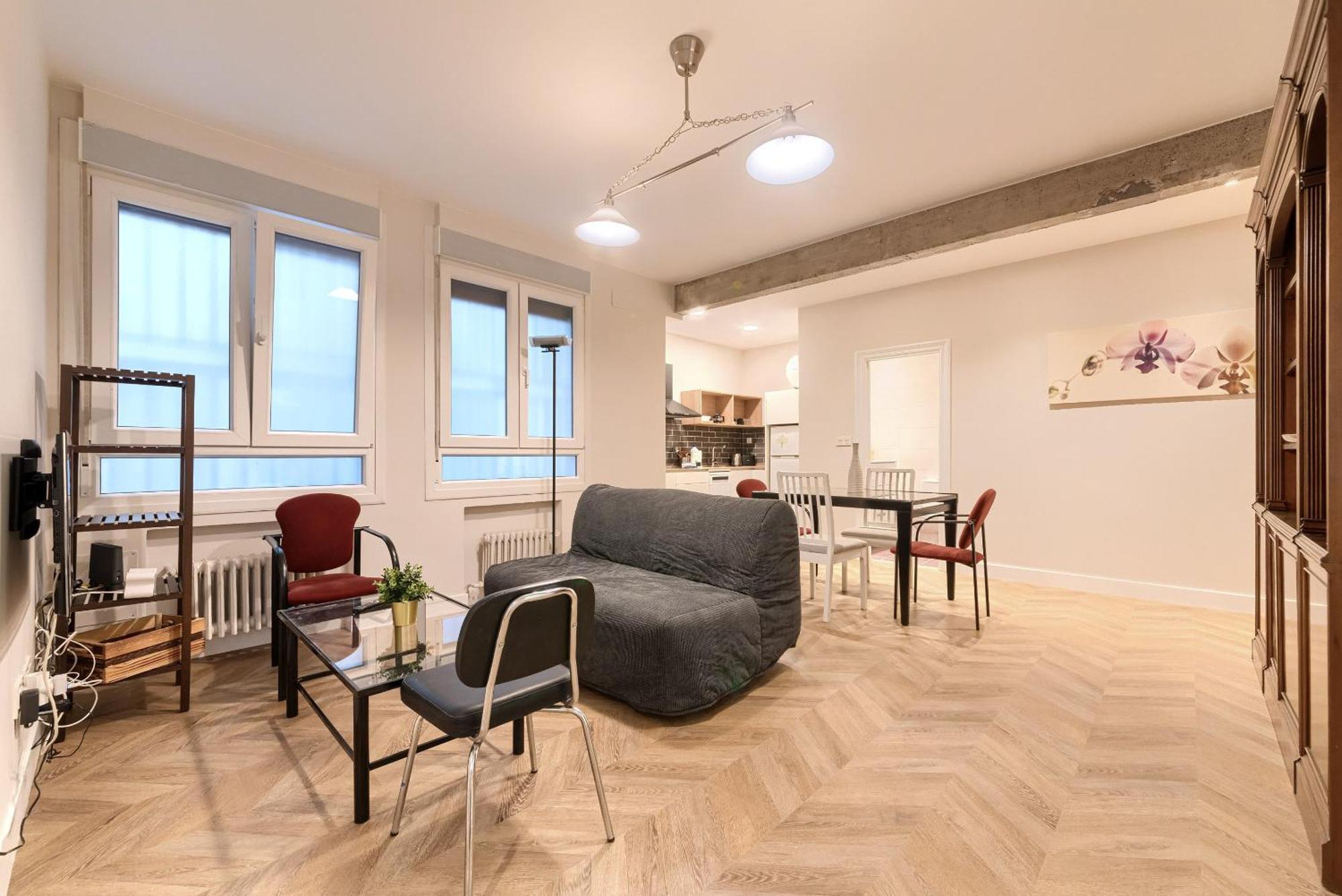 Euskalduna, Vivienda Turistica Moderna Y Renovado Bilbao Dış mekan fotoğraf